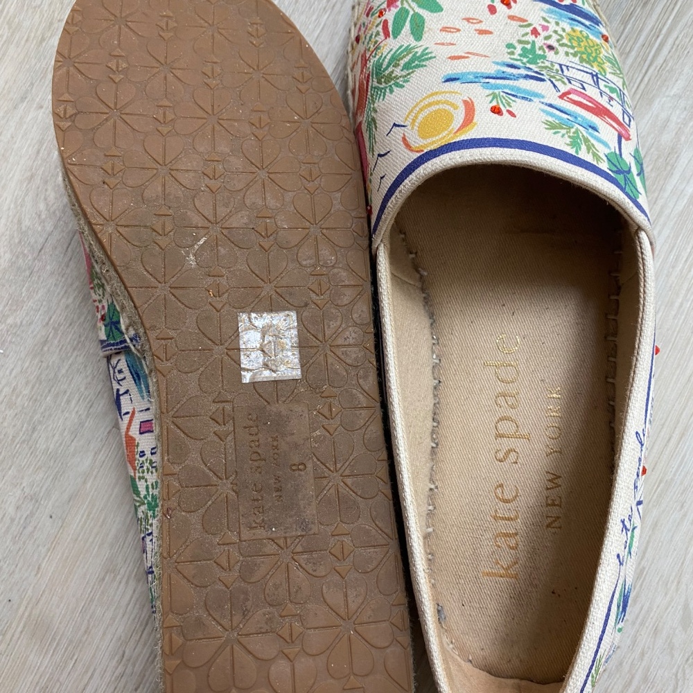 Kate Spade printed espadrilles 8 - Picture 4 of 9